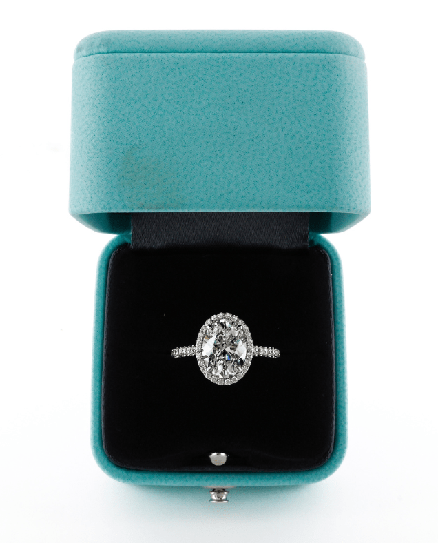 diamond ring in a box
